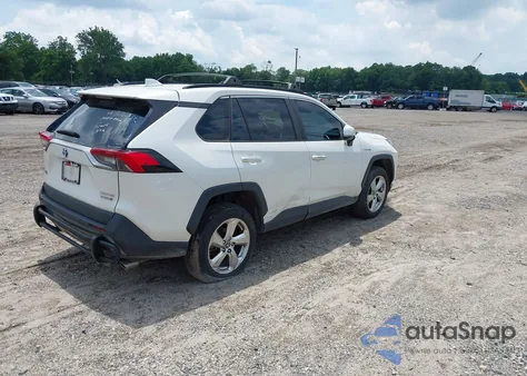 2019 Toyota Rav4 Hybrid Limited из США, поврежденный, VIN 2T3DWRFV8KW009793